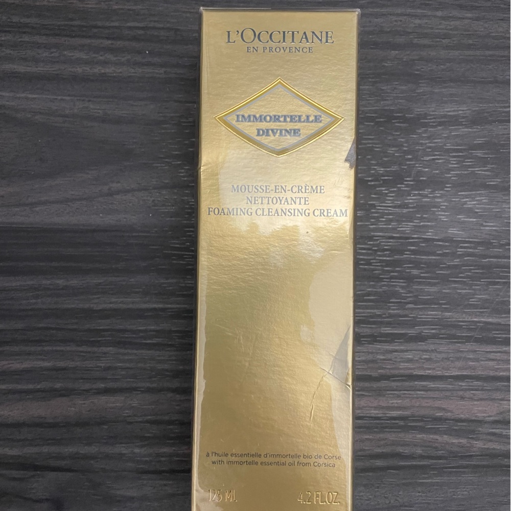 L’Occitane Immortelle Divine Foaming Cleansing Cream - Sealed